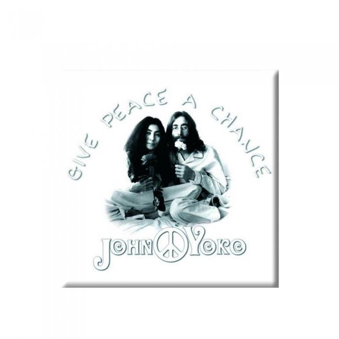 John Lennon Give Peace A Chance Fridge Magnet