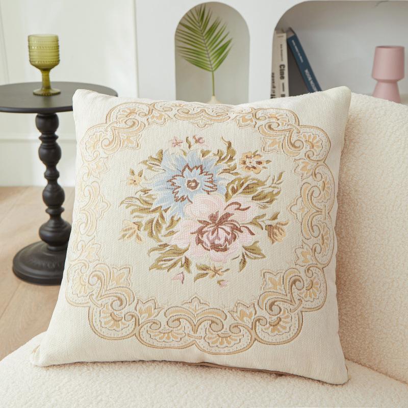 Large Flower Pillow with Core Car Gift Pillow Lumbar Cushion
