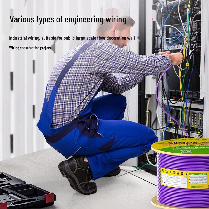 SAMZHE Cat7 Double Shielded Pure Copper Ethernet Cable