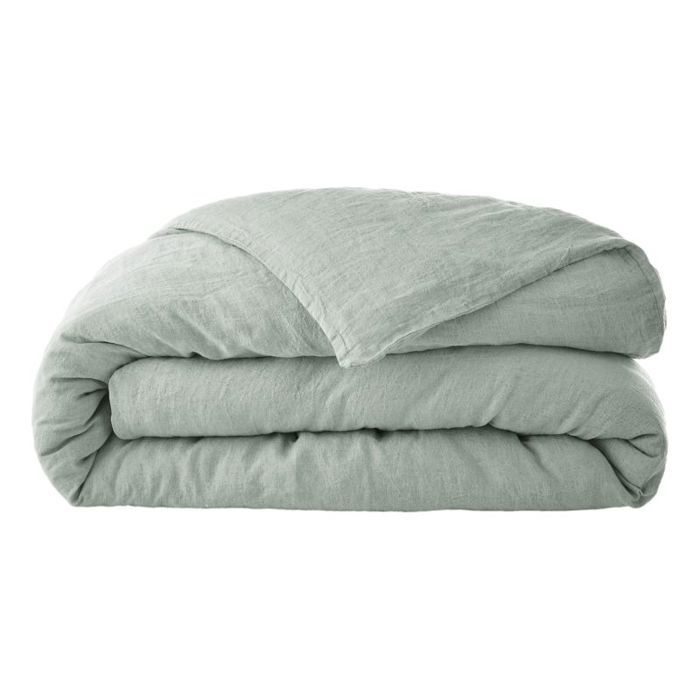 Housse de couette "Soline" toutes dimensions Lin lavé - Soline Eucalyptus - Housse de couette 240 x 220 cm