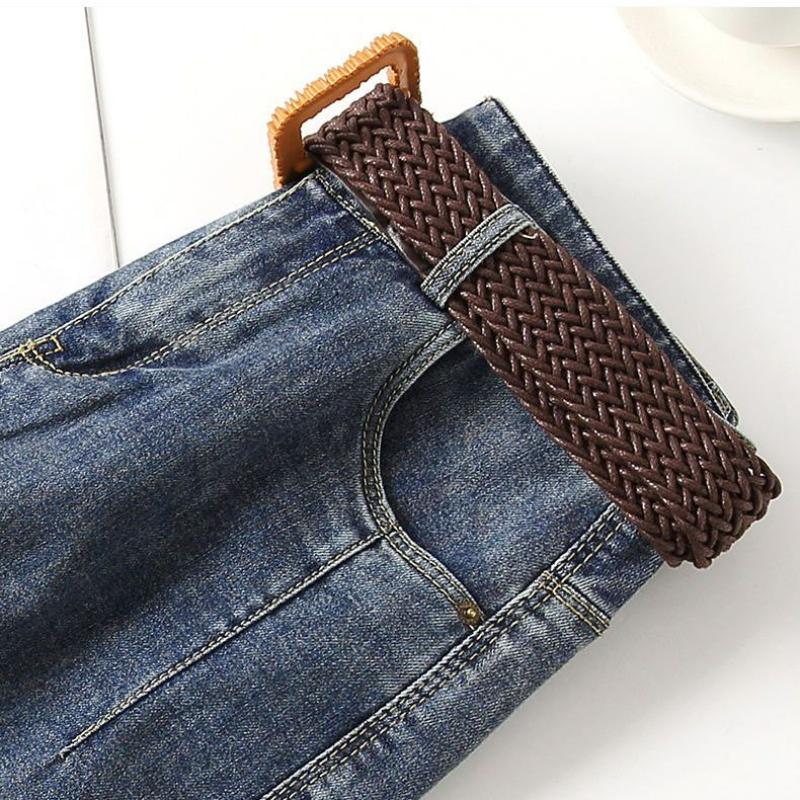 Damen Sommer Plus Size Denim Fünf-Minuten-Hosen Shorts Lose Weite Bein Jeans mit Gürtel Lieferung