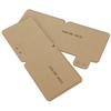 2 Pezzi Modello per Carte in Acrilico Trasparente Artigianato Fatto a Mano Strumento DIY AAB359