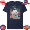 DuckTales Scrooge McDuck Bah Humbug Ugly Christmas T-Shirt, S-5XL