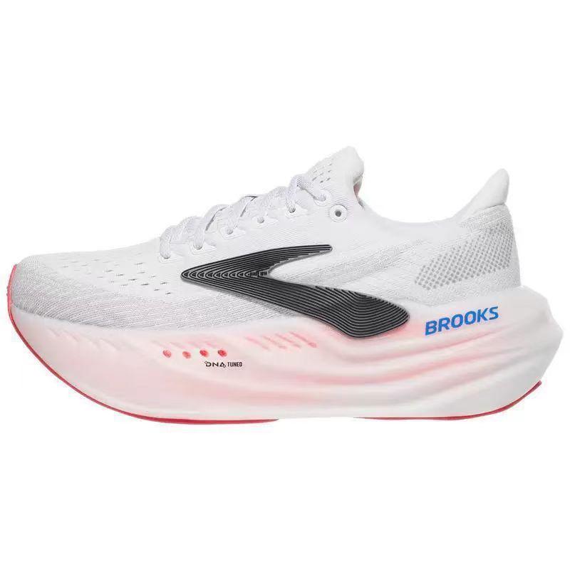 Brooks Lycerin Max Mens Low-Cut Running Shoes Comfortable Breathable Non-Slip Durable Leather Sneakers Daily Sport