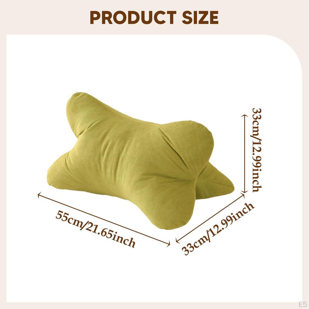 Back Support Pillow Cushion Ergonomic Comfortable Compact Backrest Neck for