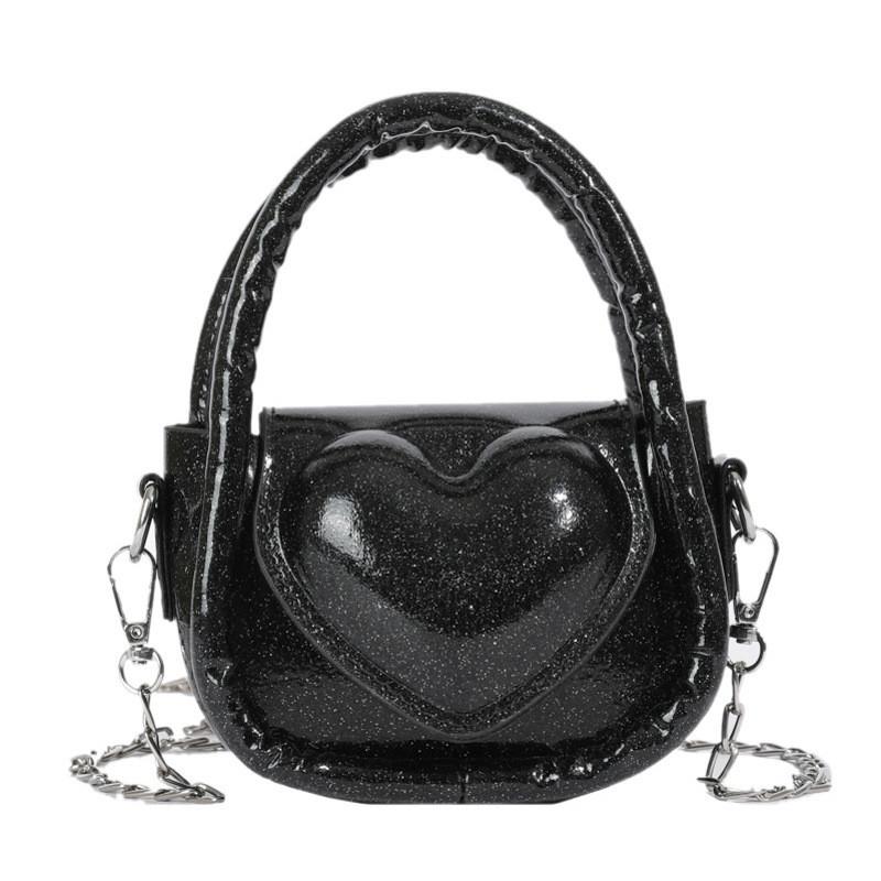 Trendy Heart Shaped Kids Crossbody Bag With Breathable Design For Stylish Children