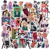 Chainsaw 50pcs Man Denji Pochita Laptop Water Cup Case Waterproof Set Sticker