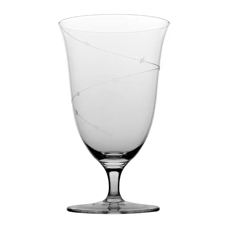 Crystal Glass Cocktail Japanese Sweet Wine Glass Collection Time Handmade High Footed Wine Glass