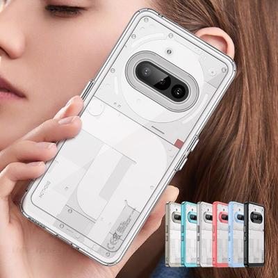 Für Hülle Nothing Phone 3A Hülle Nothing Phone 3A Capas Stoßfeste Handy-Bumper Rückseite Transparent Klar Fundas Nothing Phone 3A