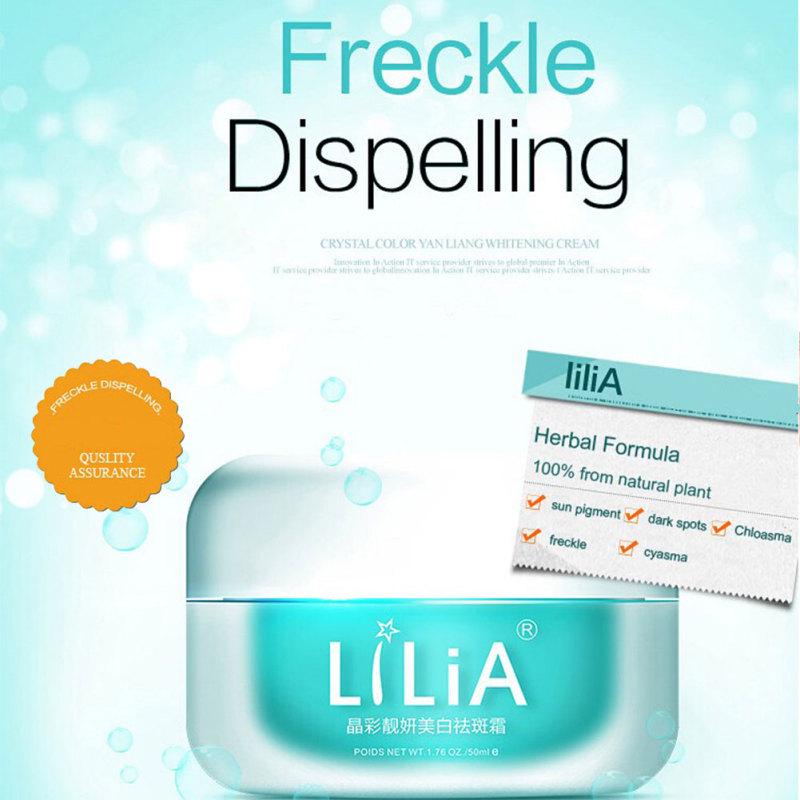 Herbal Whitening Freckle Cream Moisturizing Remove Melasma Acne Spots Melanin Dark Spots Face Care