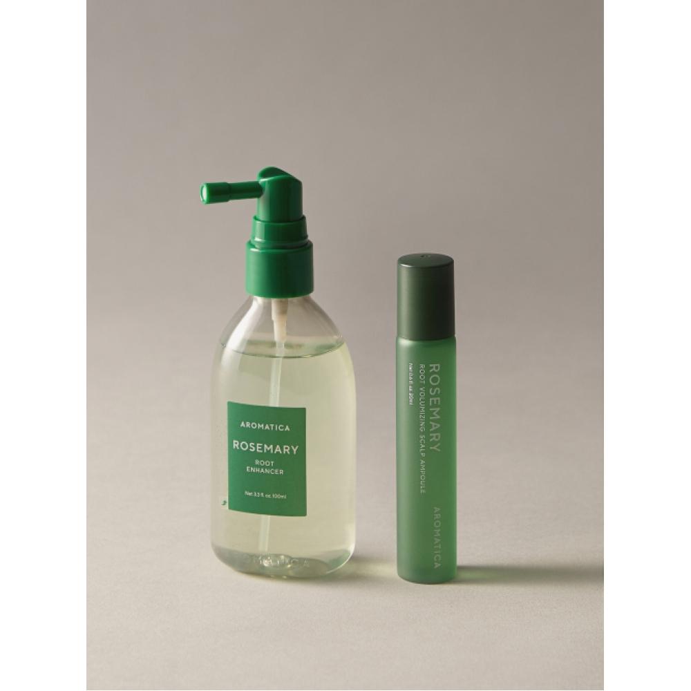 

Aromatica Rosemary Hair Loss Nutrition Set Root Enhancer 100ml+ampoule 20ml NONE