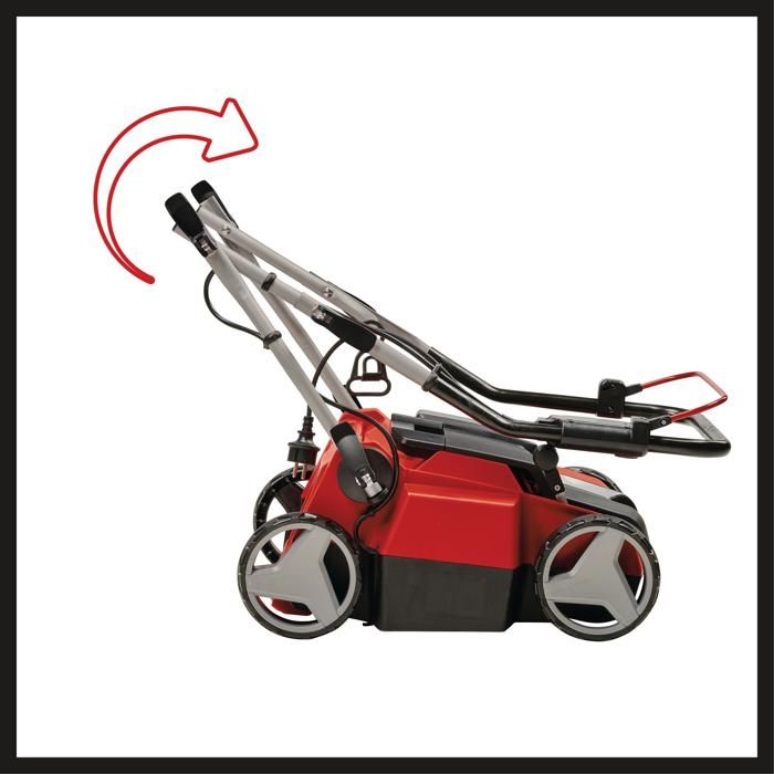 Einhell scarificateur-aérateur électrique ge-sa 1435/1 (1 400 w, largeur de travail 35 cm, bac collecteur 28l)