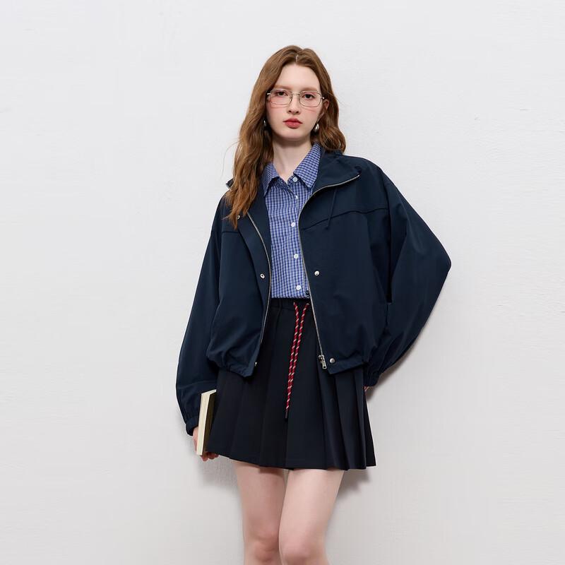 

Sancai 2025 Осень Повседневный Свободный Крой Кардиган на Молнии L