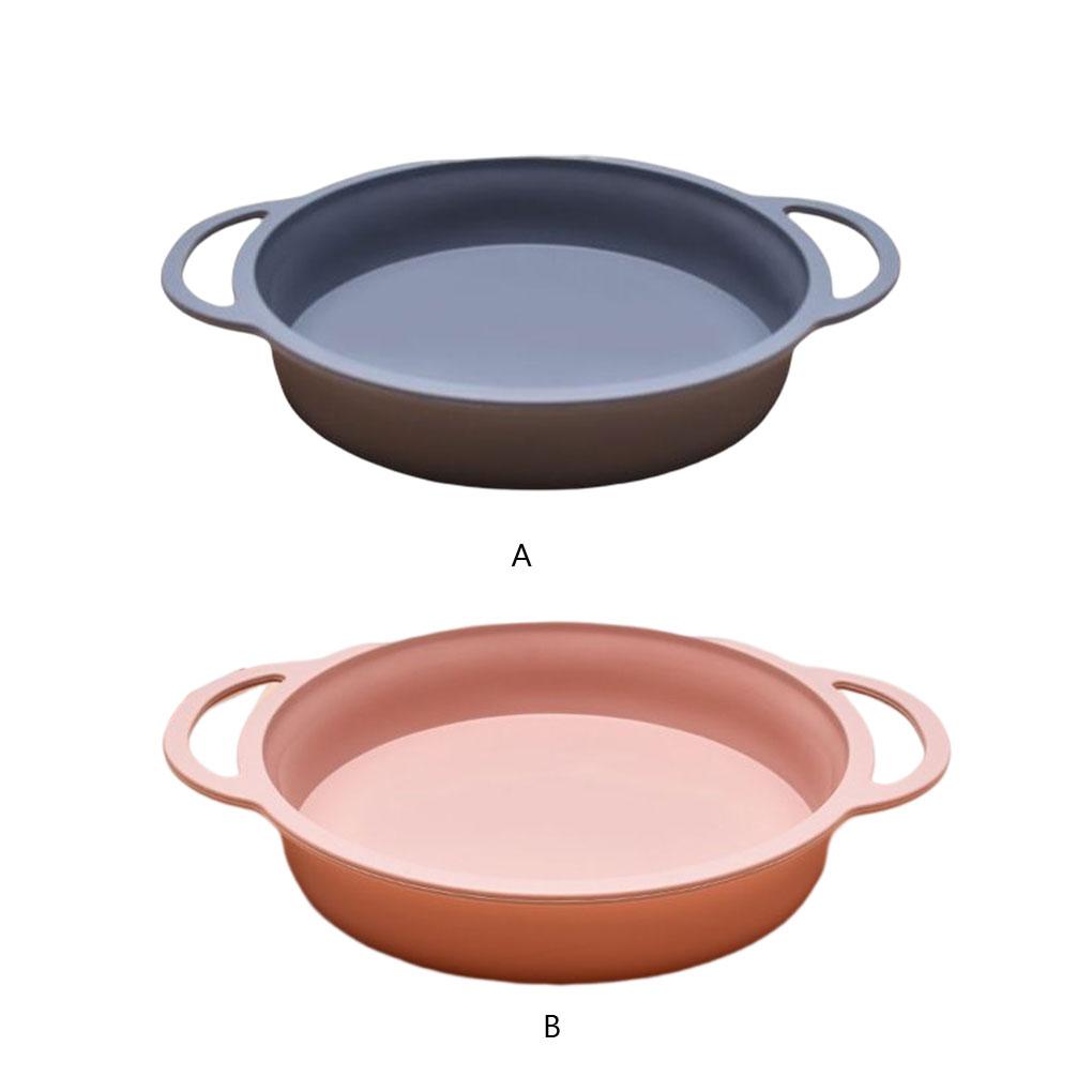 Non-Stick Silicone Cake Decorating Mold Baking Pan Fondant Round Trays DIY Pastry Tools Bakeware Household Kitchen
