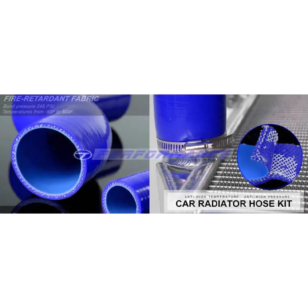 Silicone Radiator Hose Kit For 1997-2006 BMW E46 320i/323i/325i/328i/330i M52/M54 (7pcs)