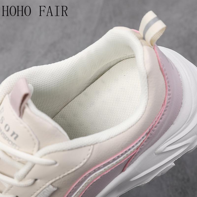 Autumn and Winter Women's Dad Shoes Sports Shoes Fashion Casual Shoes Large Size Thick Sole Height Increase Women's Shoes