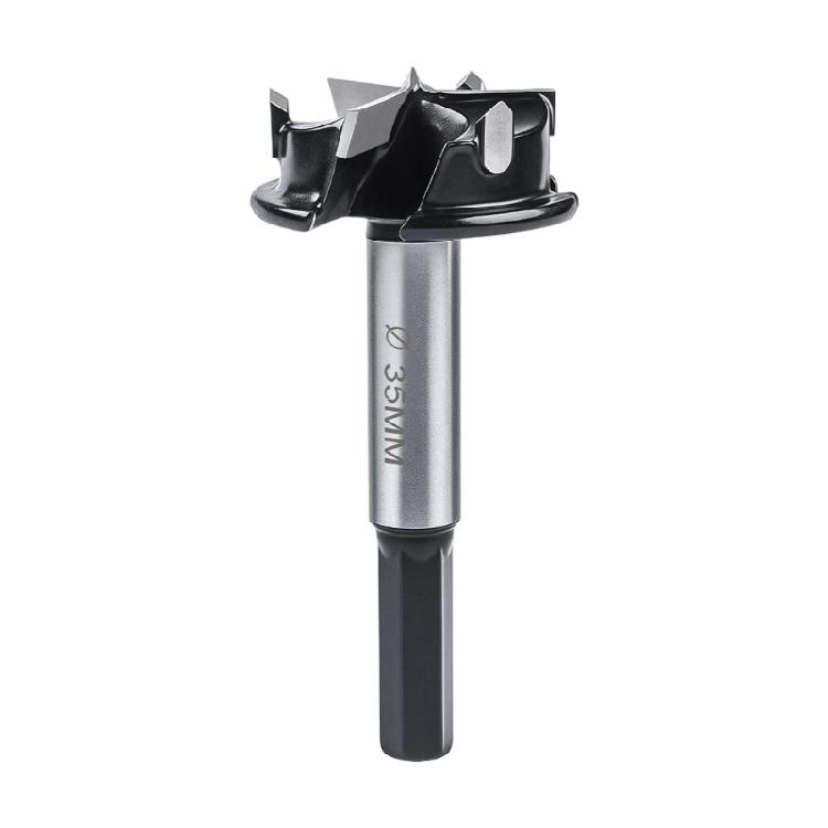 Scharnierbohrer Werkzeugschrank Scharnier 35mm Lochschneider 3 Schneiden Legierter Stahl Bohrer Mit Tiefenbegrenzer Für Holzarbeiten