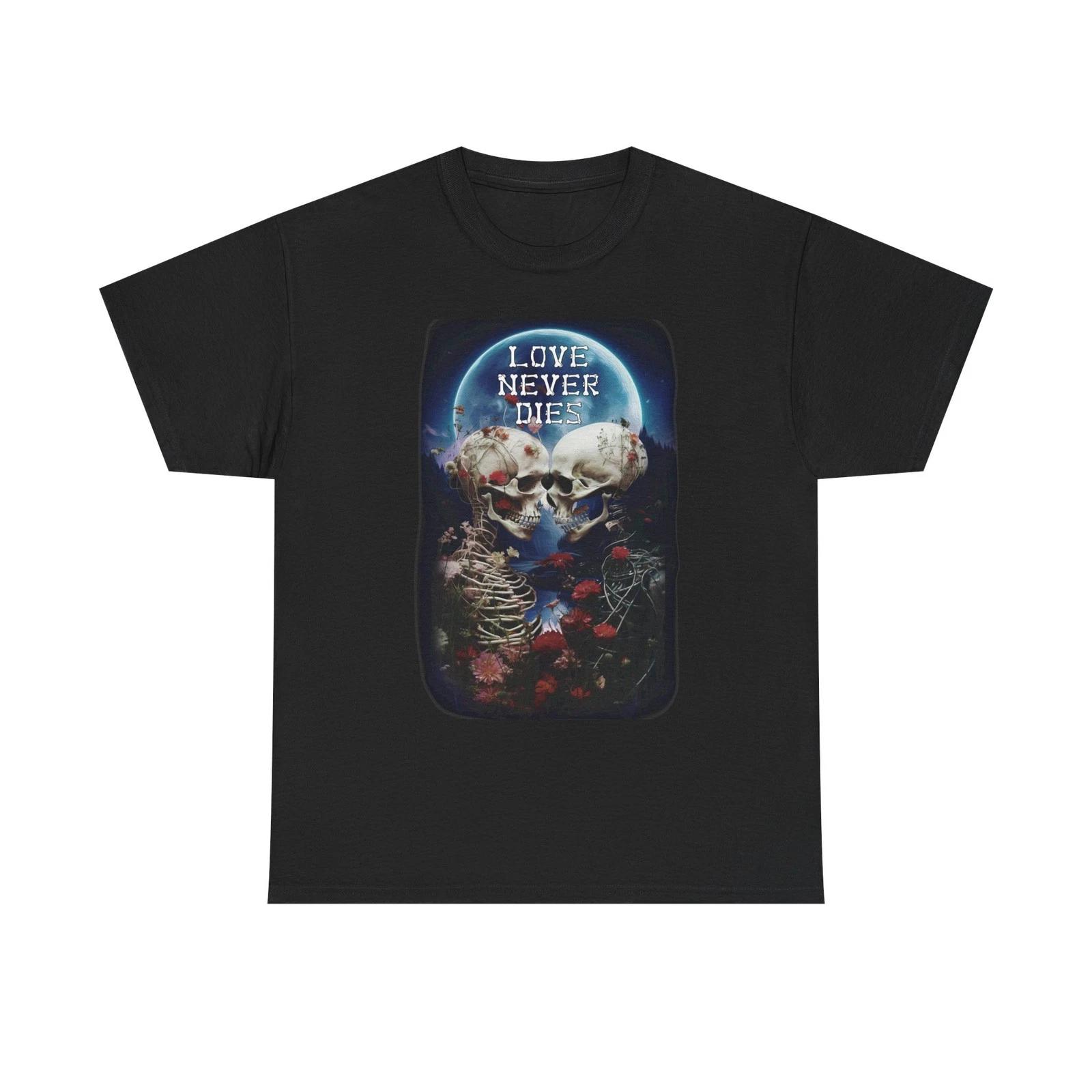 Love Never Dies Motorcycle Tee | Biker Humor T-Shirt XL