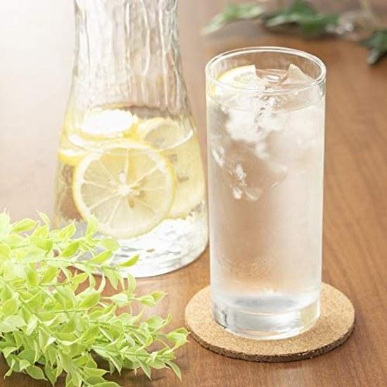 Toyo Sasaki Glass Tumbler Living Vessel Long 435ml Set 6 Made Japan Cup Highball Sour Chuhai 05064N