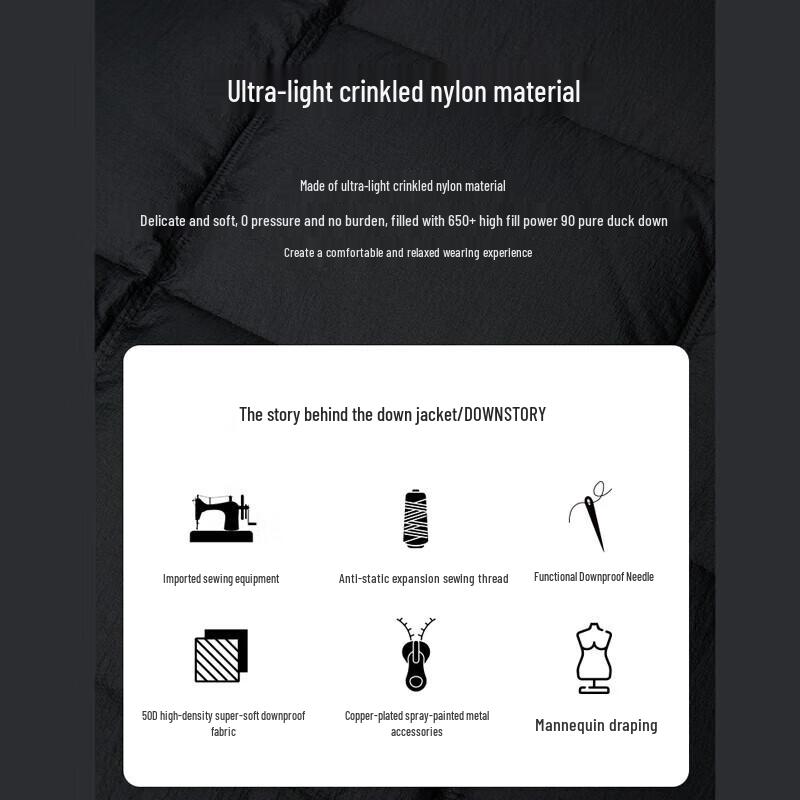 Jin Yujie Women's Maillard Thickened Long Duck Down Puffer Coat