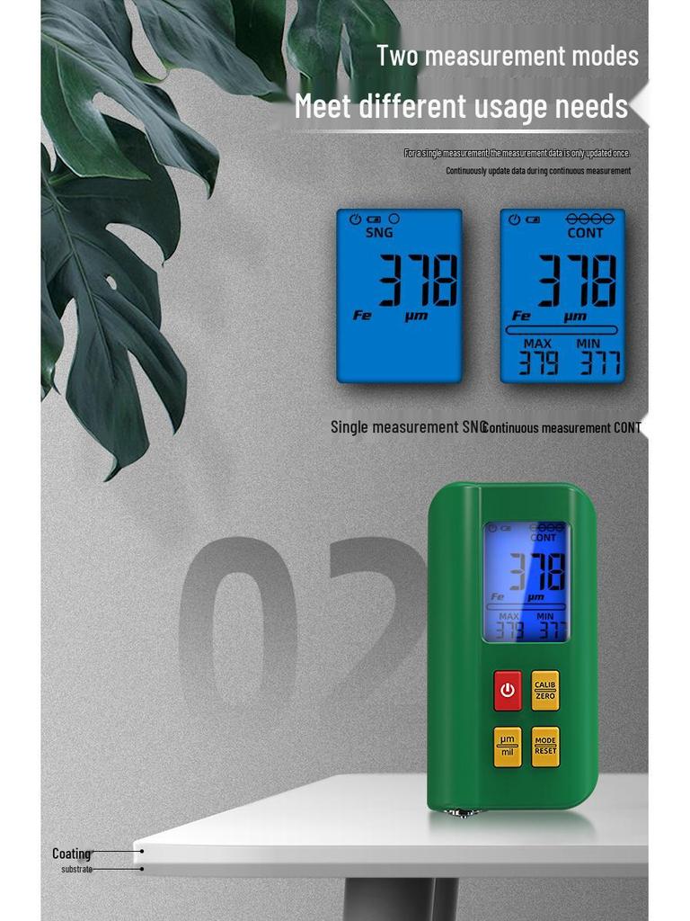 BSIDE Aimo T2 High Precision Coating Thickness Gauge for Car Paint