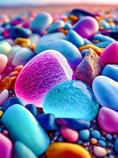 Diamond Painting Embroidery Kit Heart Stone Seaside Home Decor Mosaic Cross Stitch Love Beach Scenery Crystal Picture