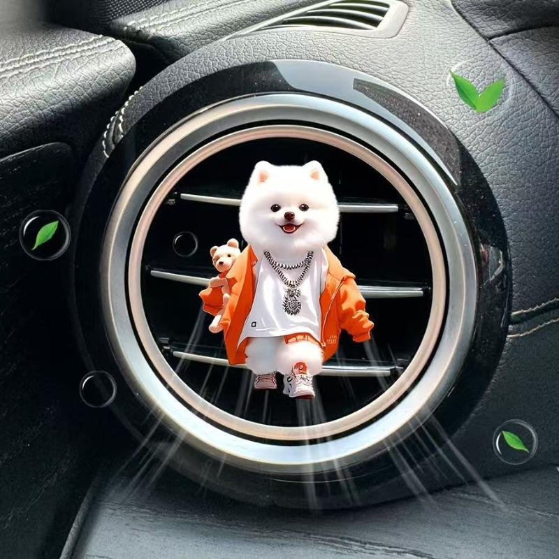 [CR2] Car Air Freshener Diffuser Air Outlet Perfume Clip Aroma Vent Clip Interior Decoration