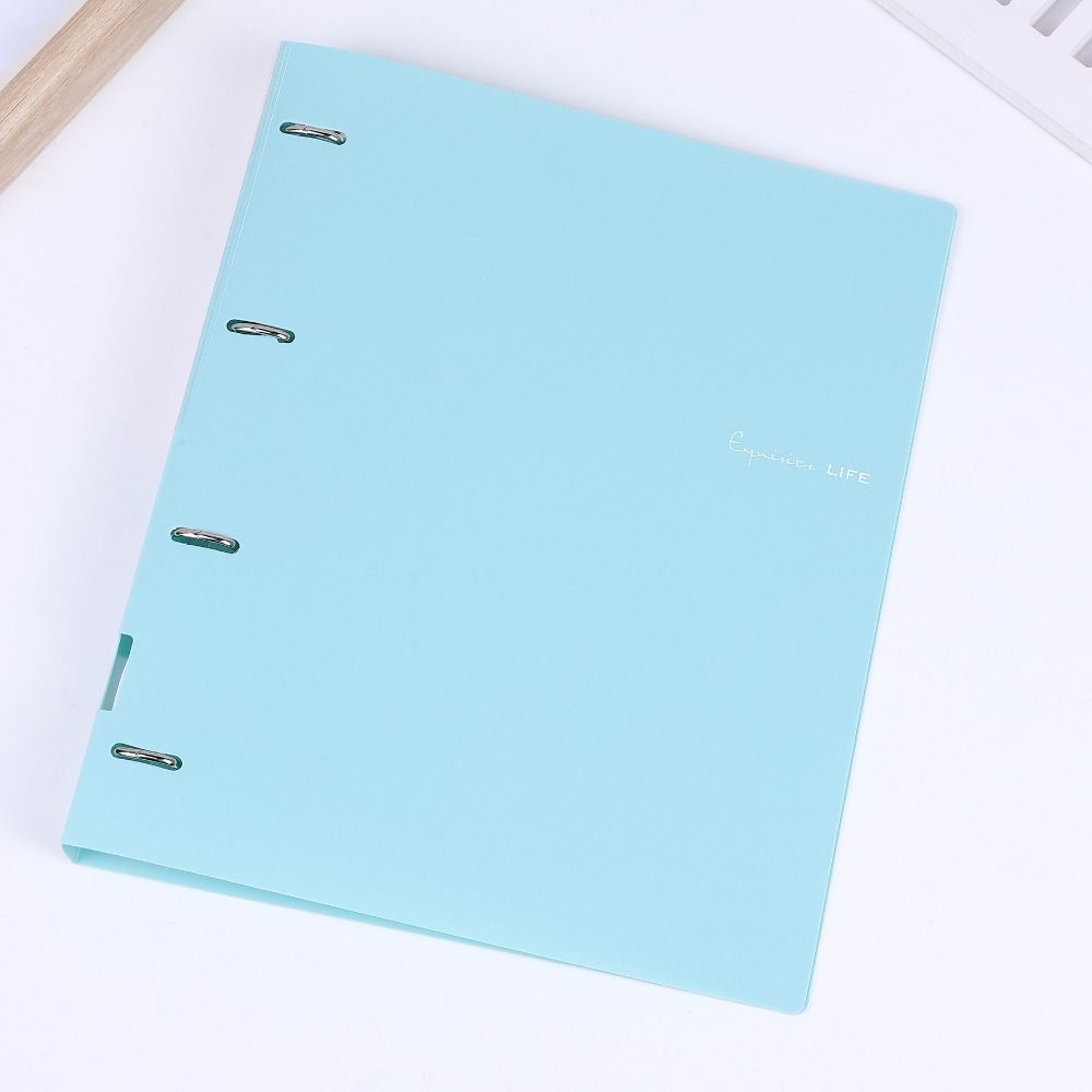 Waterproof A4 File Display Document Storage Loose-leaf Folder Binder Folders Student Children