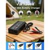 12v 20A 10A 4S High Power 14.6V/12.8V Lifepo4 Charger 110-220V for Lithium iron phosphate Battery Pack