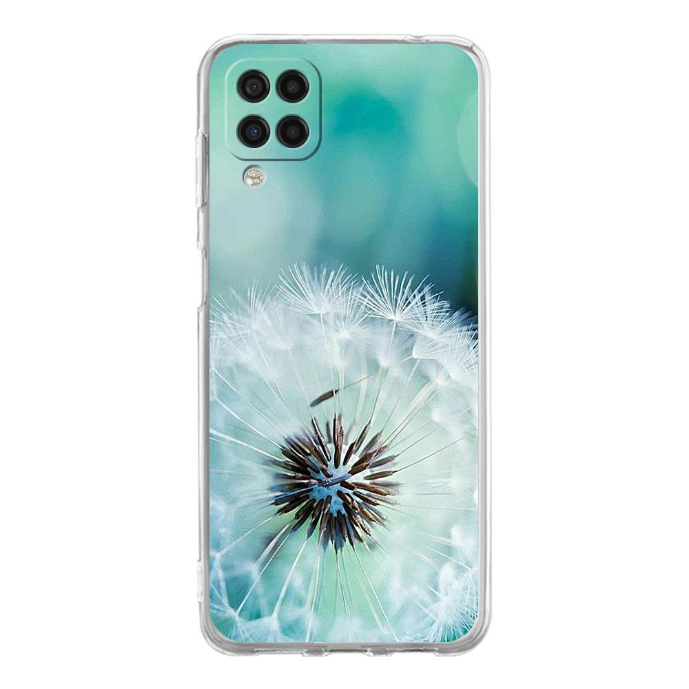 Phone Case For Samsung Galaxy A13 A33 A35 A55 A73 A53 A23 A51 A71 A21S A72 A31 A41 A05s A03S A15 A25 5G Cover flower Dandelion
