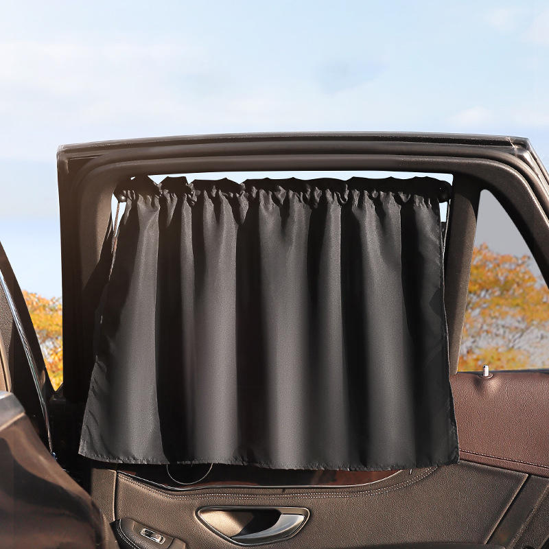 High Quality Car Sun Shade Curtains Side Window Sunshade Summer Sun Protection Light/UV Blocking Auto Privacy Blind Curtain