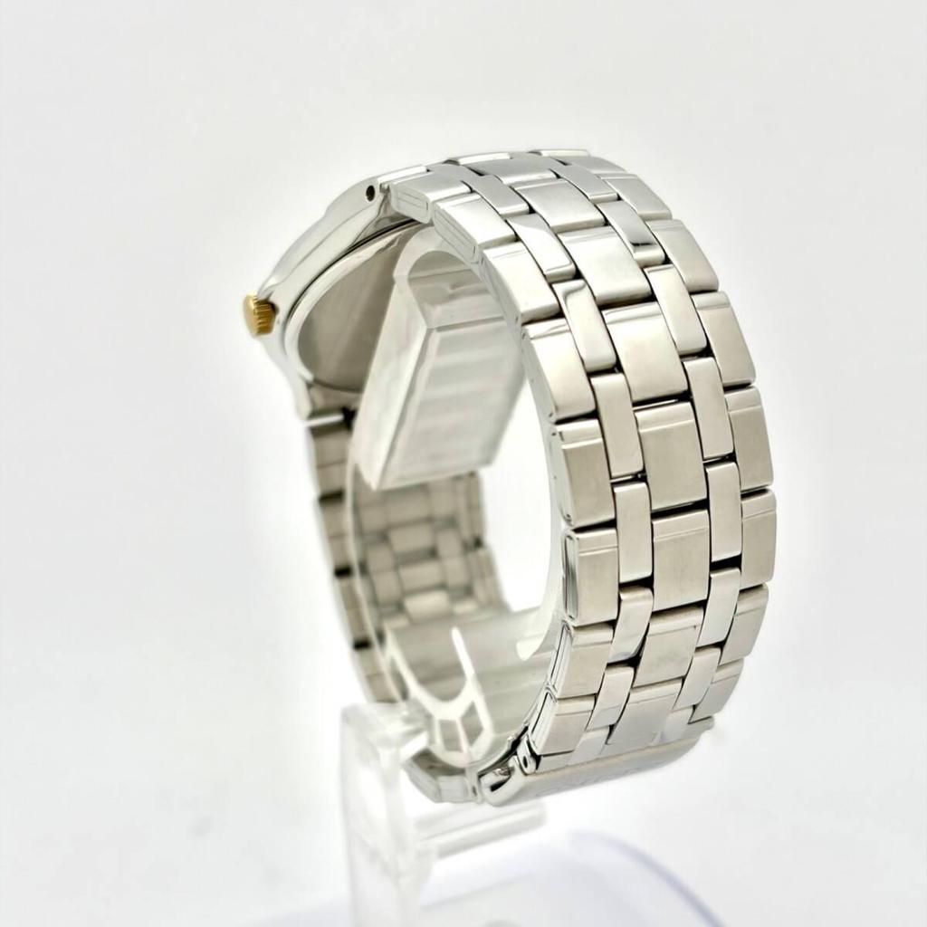 Used [New Battery] SEIKO Men's Watch Silver 7N01-0DM0 1N1073 Genuine Belt