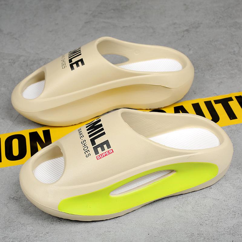 Men's Slippers Massaging the Feet Flip-flops Thick Bottom Unisex Soft EVA Nonslip Home Slippers for Women Men Summer Beach Shoes