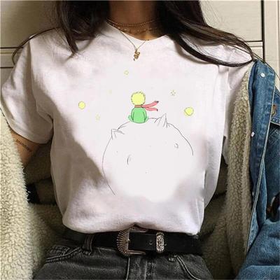Kleine Prinz Gedruckt T-shirt 2021 Neue Frauen Mode Sommer T-shirt Harajuku Kawaii Kurzarm T-stücke Lässige Hip Hop Weibliche Tops unisex