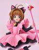 Good Smile Company POP UP PARADE Cardcaptor Sakura Clow Card Arc Kinomoto Sakura Black Cat Costume L size Plastic Painted Complete Figure Ver.