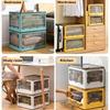 Folding Storage Boxes Five Door Camping Box Tourist Table Car Trunk Box Vehicle Supplies Fishing Accessories Plastic Container