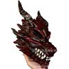 New Latex Wearable Dragon Head Mask for Dungeons & Dragons Halloween Party Cosplay Dress Up