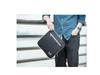 Portable Foldable Travel Bag with Large Capacity and Trolley Handle Attachment