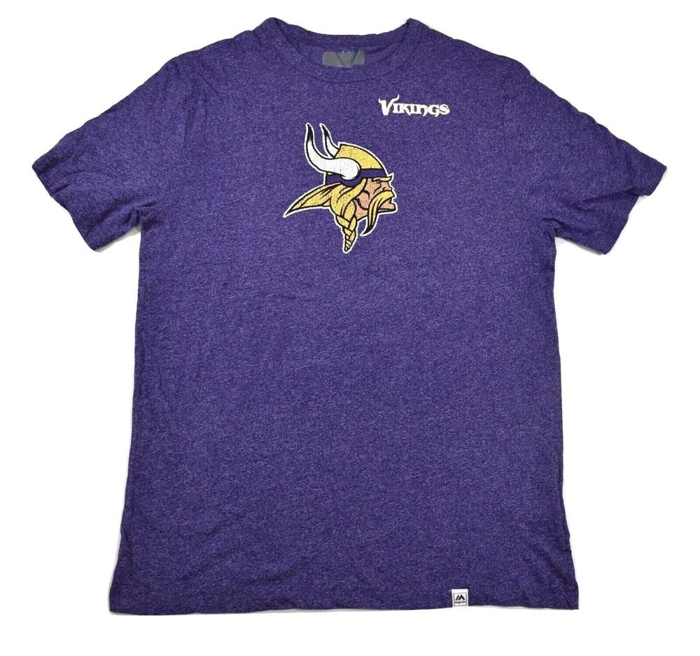 Величественная мужская футболка Minnesota Vikings NFL Football Shirt Новая L, XL Унисекс XXL