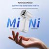 Portable USB High-Speed Turbine Fan - Compact Handheld Semiconductor Cooling Fan for Home Use