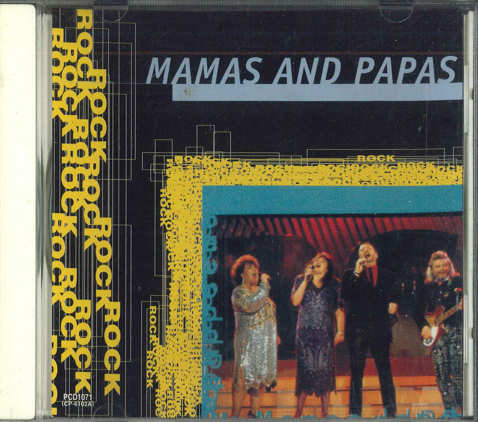 

CD MAMAS & PAPAS - 1982 Revival Concert PCD1071 MASTER TONE 1996 Japan Pop Used