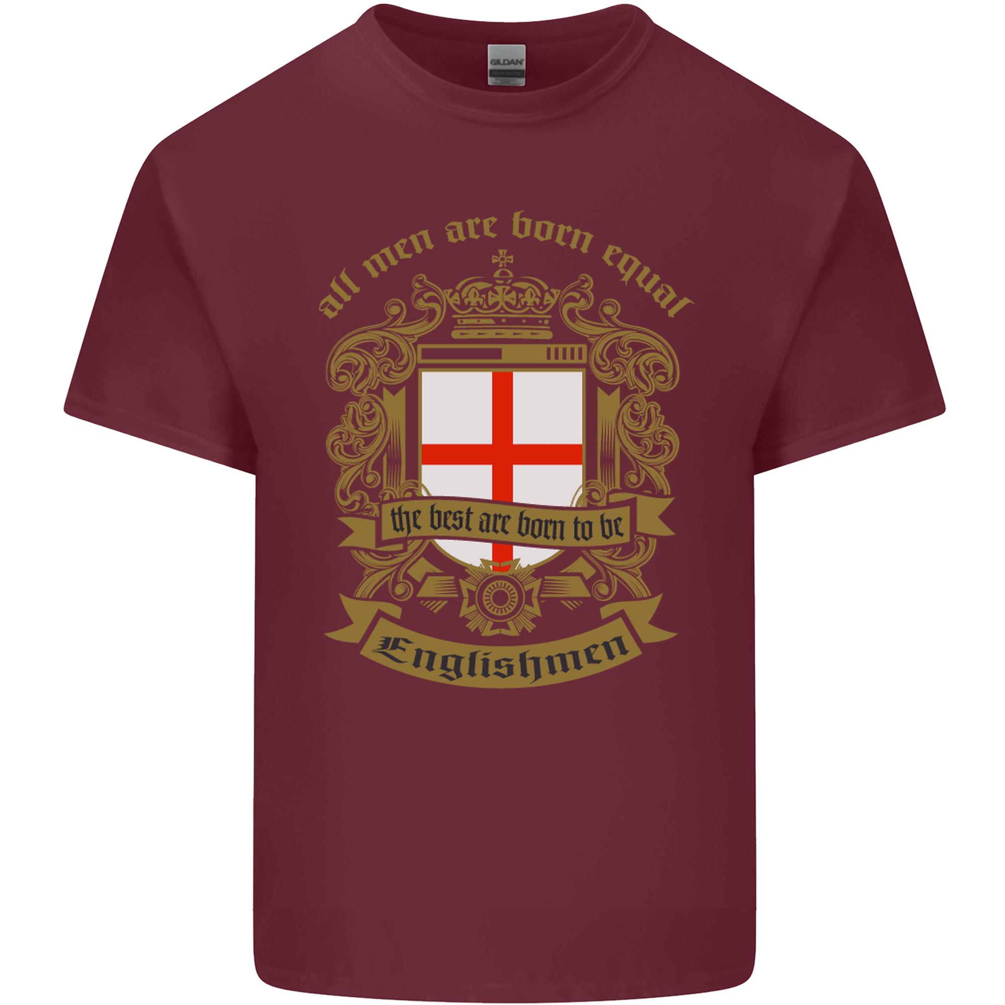 All Unisex Are Born Equal English England Unisexs Light Cotton Tshirt S