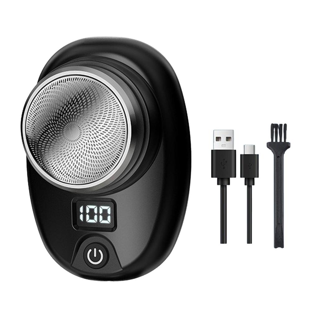 Mini Electric Shaver for Men Beard Compact Lightweight Mini Electric for Men for Travel Leg Office Home Mustache