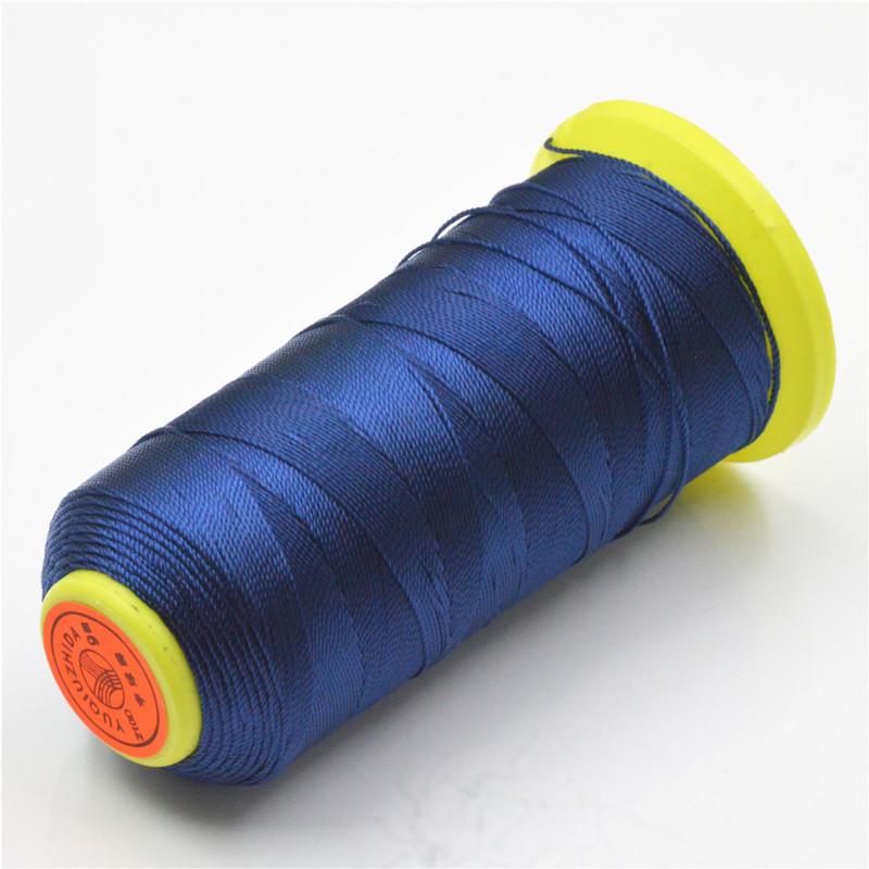 

Бренд Yuqiu, 6-рядный плетеный браслет-ожерелье своими руками, специальные нитки, нитки для швейной машины, профессиональные нитки для кисточек 3 shares тёмно-синий