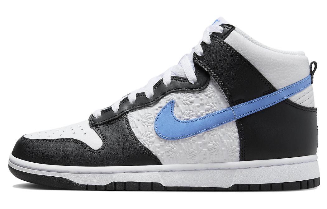 

Nike Dunk High Retro Flc Black University Blue White FJ4210-001 44