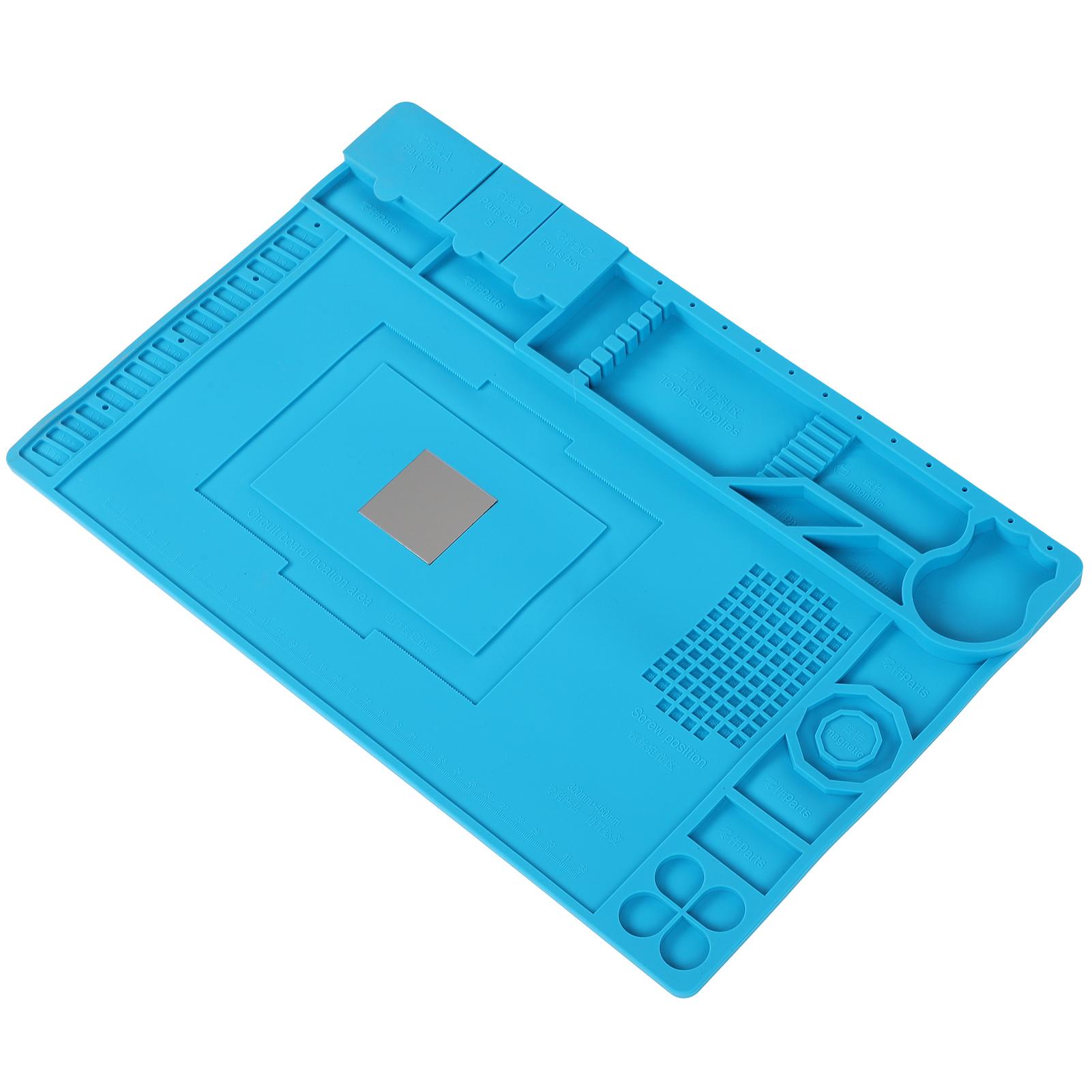 

Термостойкий Магнитный Изоляционный Рабочий Коврик Силиконовый Коврик для Пайки Телефонов Компьютеров