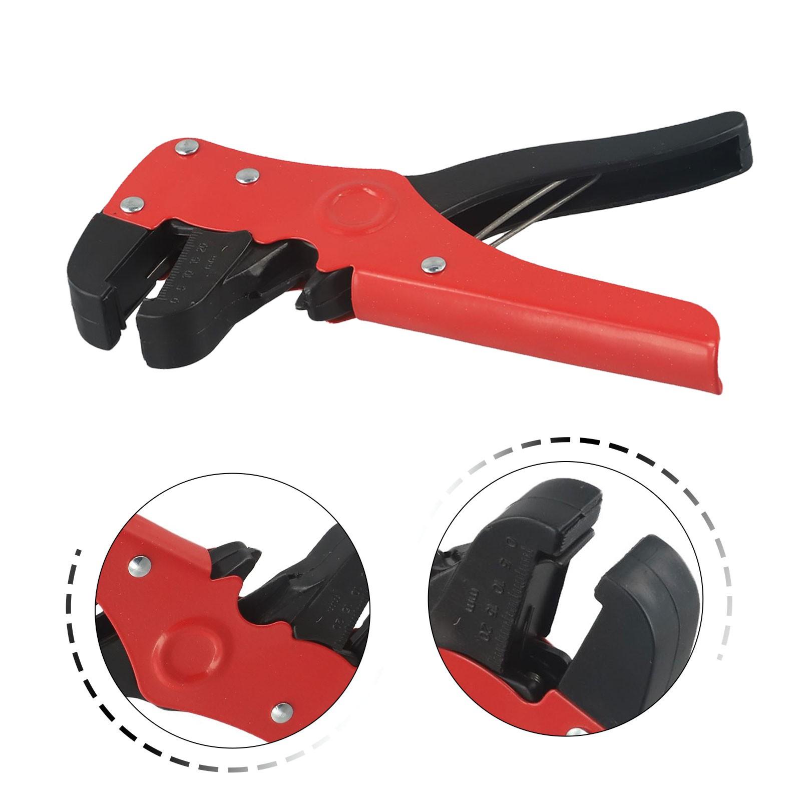 

Terminal Crimping and Stripping Pliers for 0.2-5.5mm Stranded Wire 168mm Long