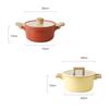 DONNOR Non Stick Pan Thickened Double Ear Stock Pot Large Capacity Household Cooking Pot Stewing Pot kitchen Universal Soup Pot