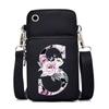Printed casual portable messenger bag new shoulder bag multi-function fashion mobile phone bag