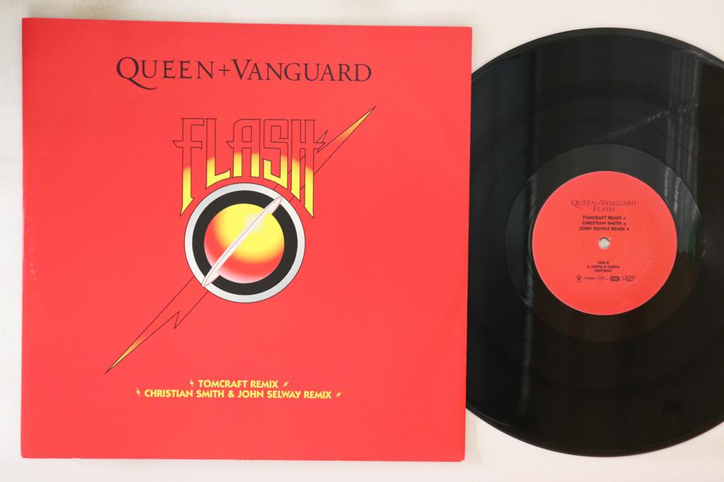 12inch Record QUEEN, VANGUARD - Flash NEBTX041 NEBULA 2003 UK Rock Used